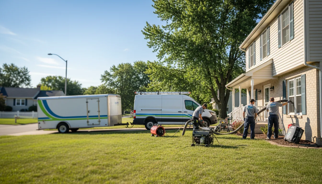 Flooded Basement Restoration And Cleanup With Repair in Royal, IA near me